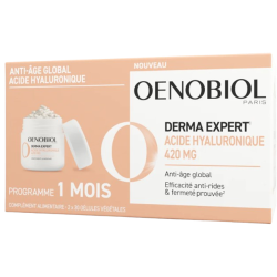 OENOBIOL DERMA EXPERT Acide Hyaluronique 420mg - Lot de 2x30 Gélules