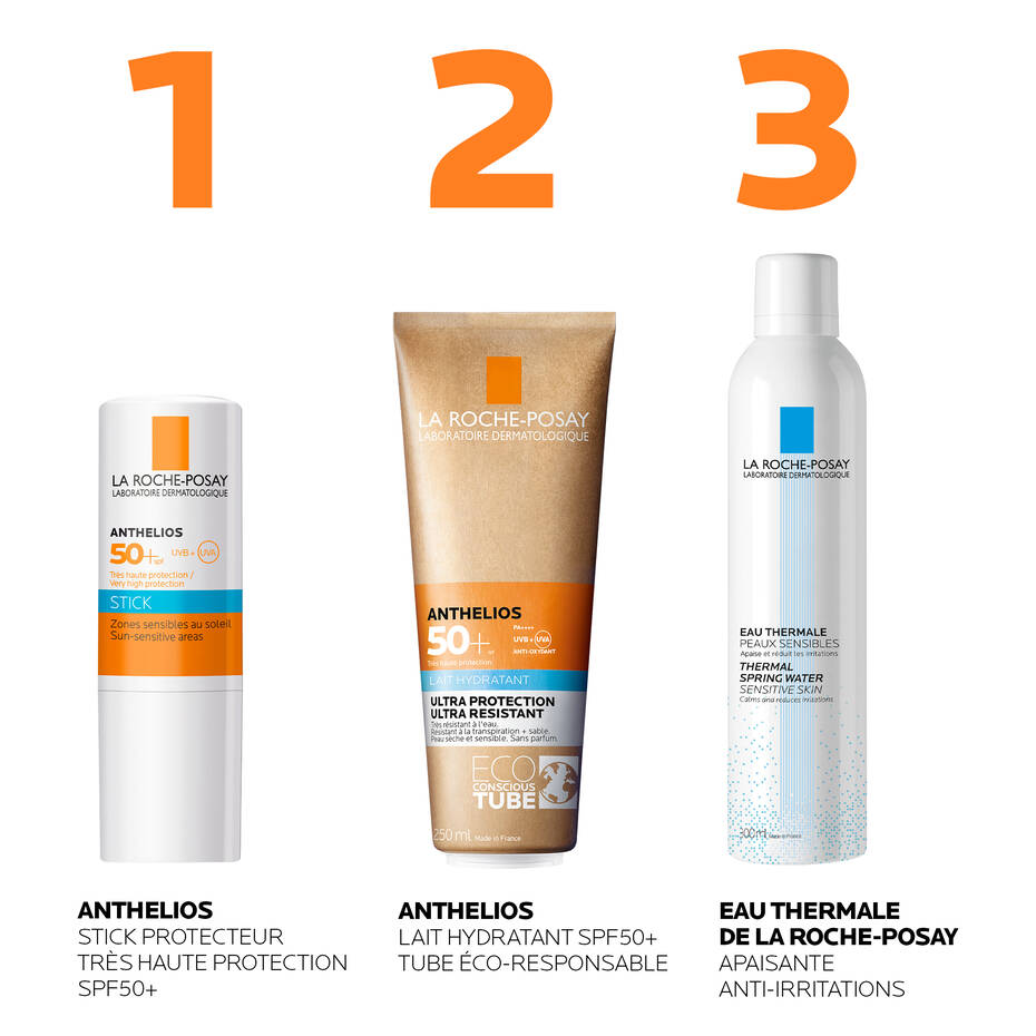 ANTHELIOS XL SPF50+ Stick solaire Zones Sensibles - 7g LA ROCHE POSAY