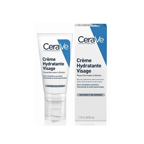 CERAVE Crème Hydratante Peaux Normales à Sèches - 52ml