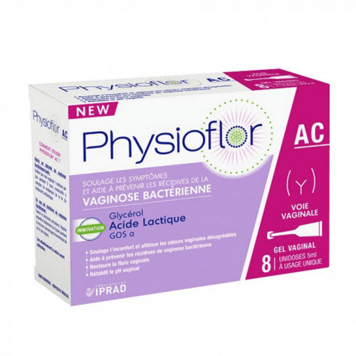 PHYSIOFLOR GEL VAGINAL AC - 8 Unidoses