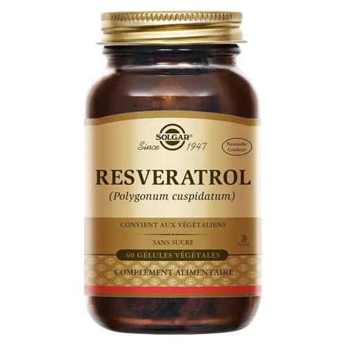 SOLGAR RESVERATROL - 60 Gélules